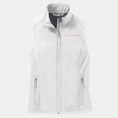 Embroidered Full Color Logo - Port Authority® Women's Core Soft Shell Vest Thumbnail